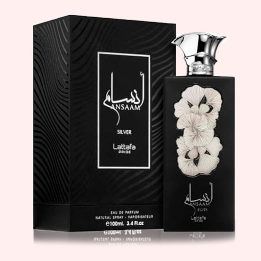 Lattafa pride ansaam silver for Men