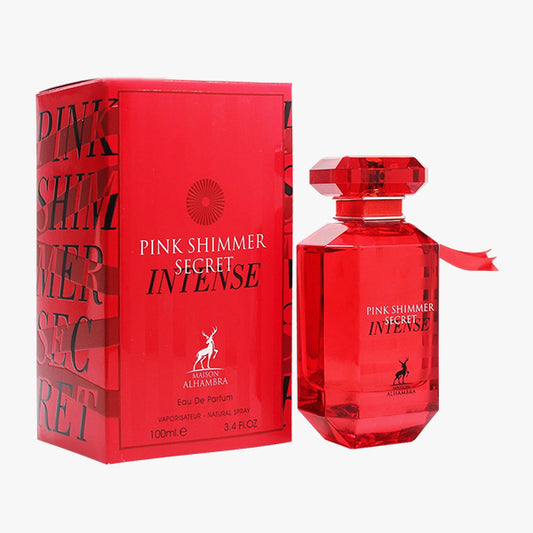 Elegant Essence Pink Shimmer Secret Intense by Maison Alhambra